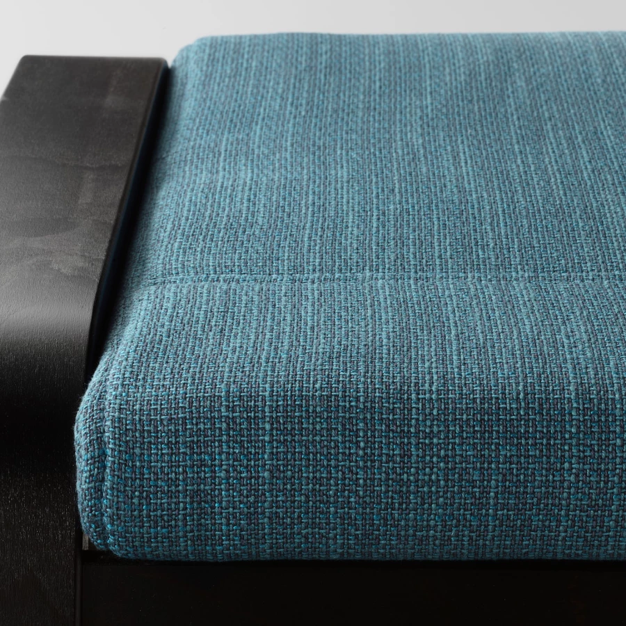 Кресло-качалка - POÄNG / POАNG IKEA/  ПОЭНГ ИКЕА,  72х62 см, синий (изображение №6)
