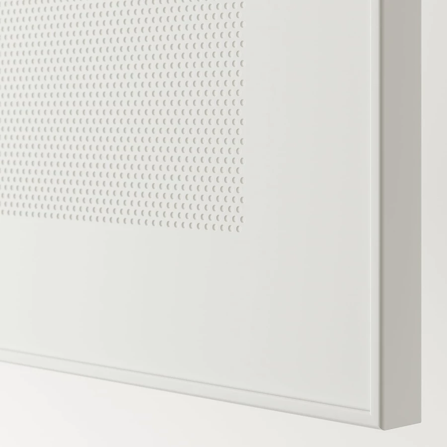 Книжный шкаф с дверцей - IKEA BESTA, 120x42x202 см, белый, БЕСТА ИКЕА (изображение №4)
