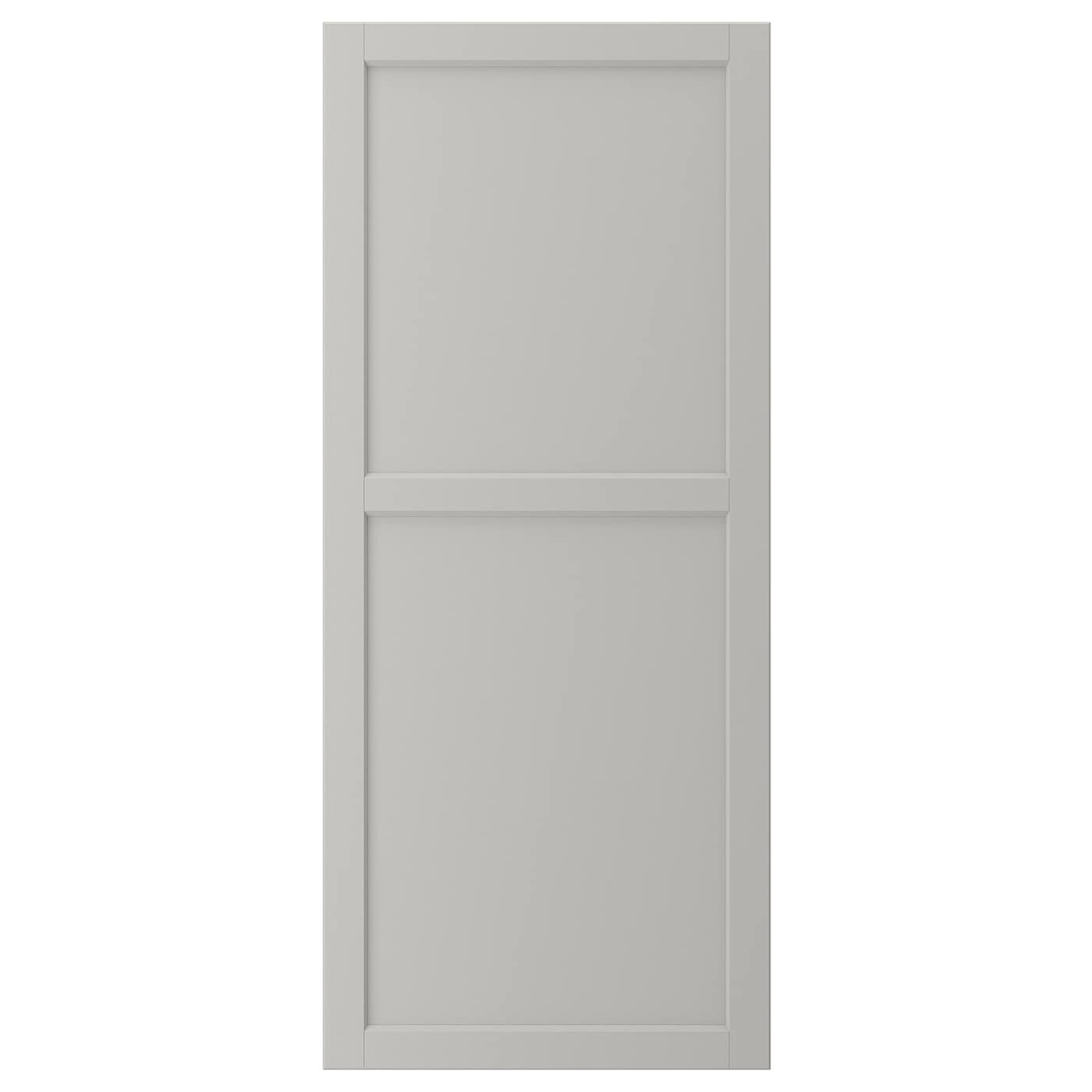 Дверца - IKEA LERHYTTAN, 140х60 см, светло-серый, ЛЕРХЮТТАН ИКЕА