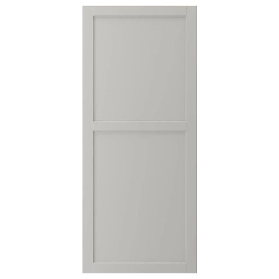 Дверца - IKEA LERHYTTAN, 140х60 см, светло-серый, ЛЕРХЮТТАН ИКЕА (изображение №1)