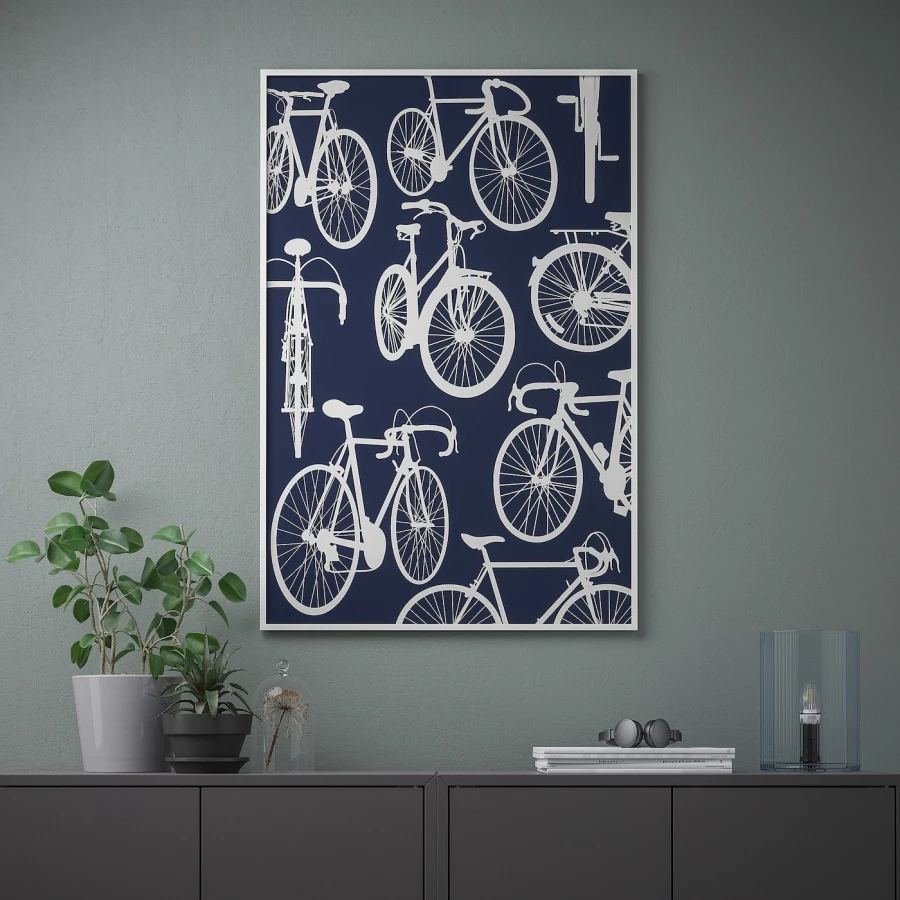 Постер - IKEA BILD, 61х91 см, «Велосипед», БИЛЬД ИКЕА (изображение №2)