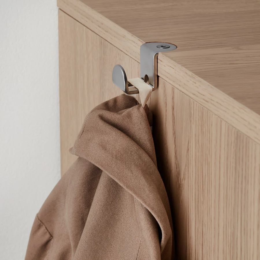 Комбинация с раздвижными дверями - IKEA GALANT/ГАЛАНТ ИКЕА, 120х45х320 см, светло-коричневый (изображение №3)