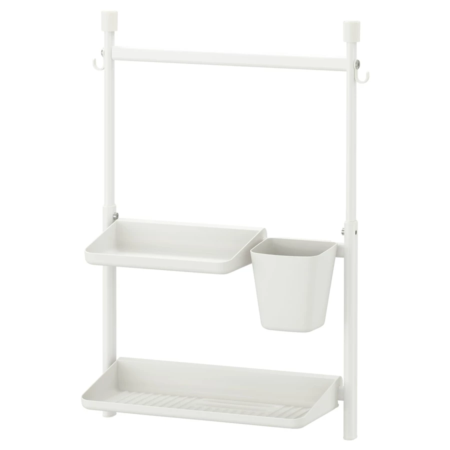 Кухонный органайзер - IKEA SUNNERSTA, 45.7х45-65 см, белый, СУННЕРСТА ИКЕА (изображение №1)