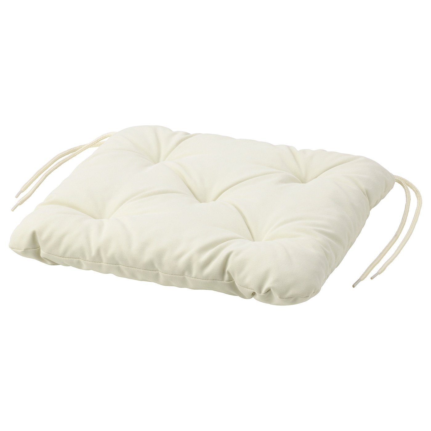 Подушка на стул  - KUDDARNA IKEA/ КУДДАРНА ИКЕА, 36х32 см,  белый