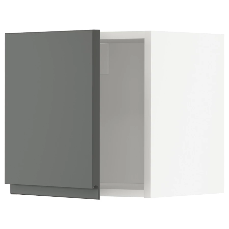 Навесной шкаф - METOD IKEA/ МЕТОД ИКЕА, 40х40 см, белый/серый (изображение №1)