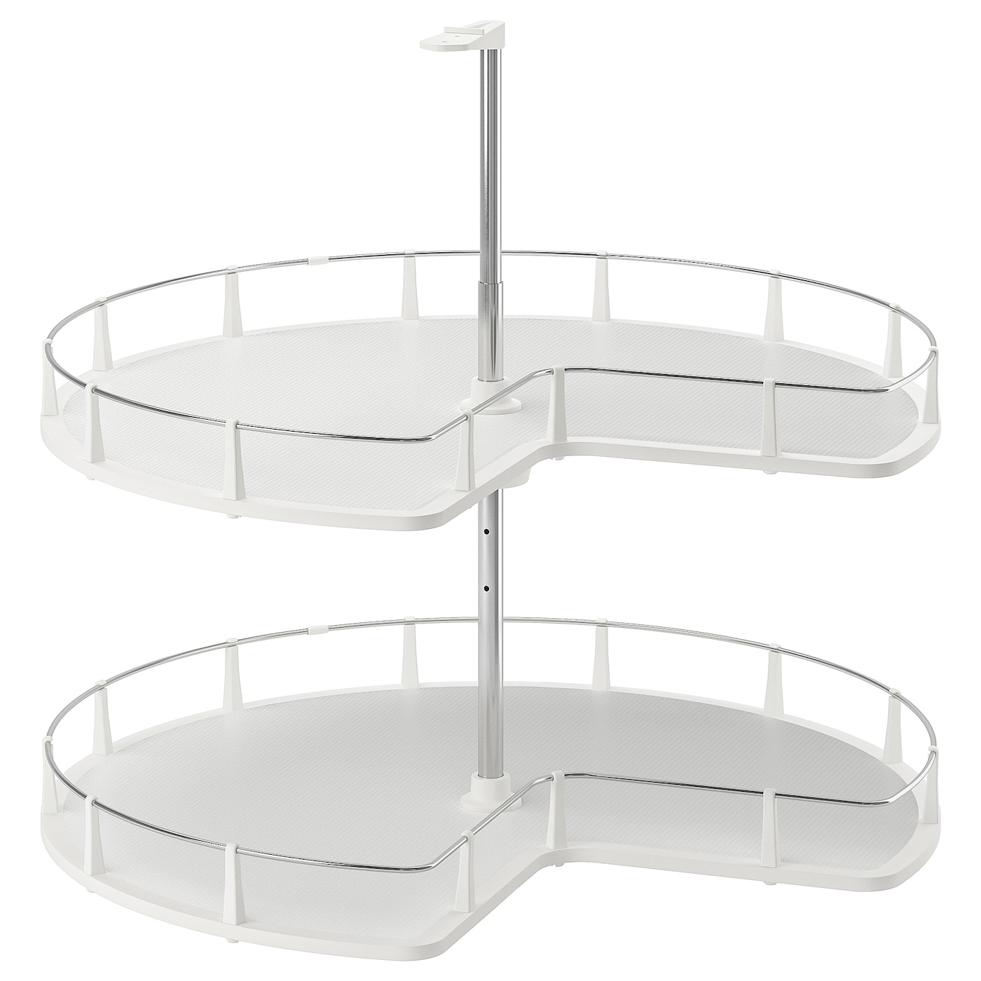 Угловой шкаф-карусель - UTRUSTA IKEA/ УТРУСТА ИКЕА, 79 см, белый