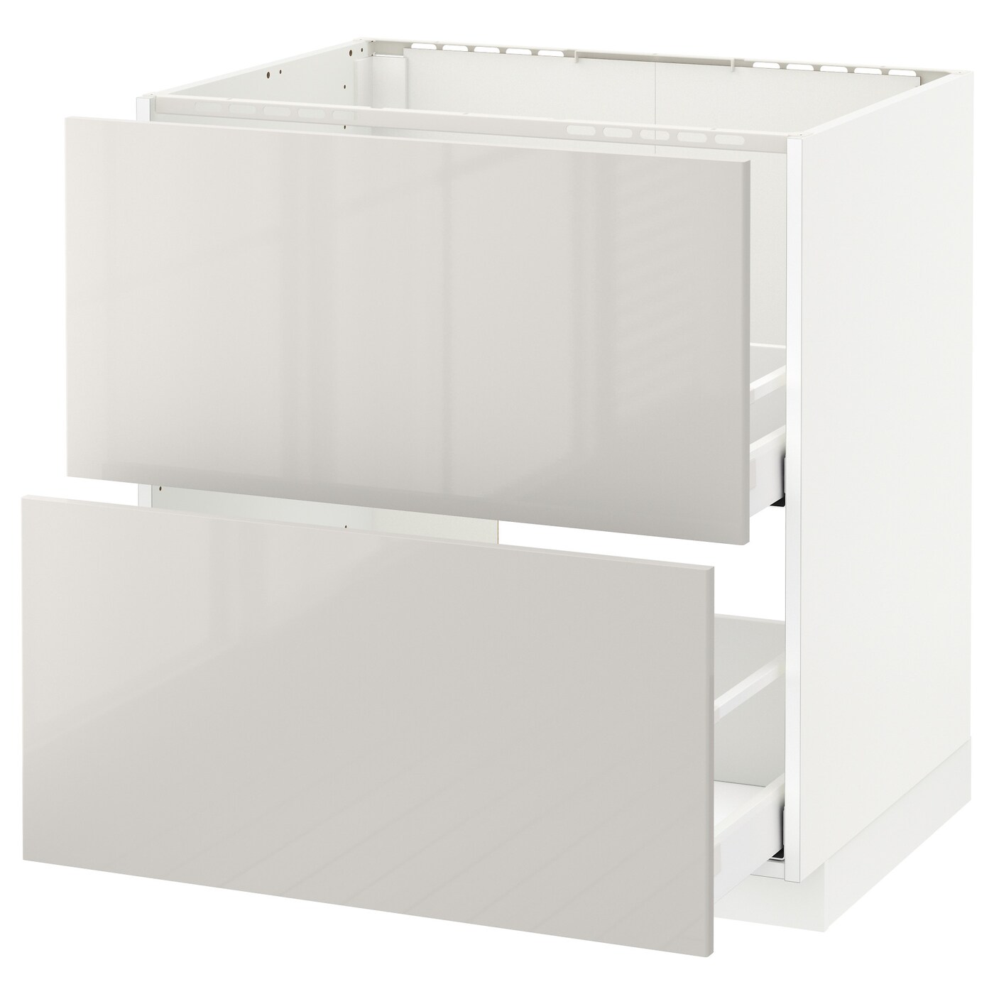 Напольный шкаф - METOD / MAXIMERA IKEA/ МЕТОД/ МАКСИМЕРА ИКЕА,  80х60 см, белый