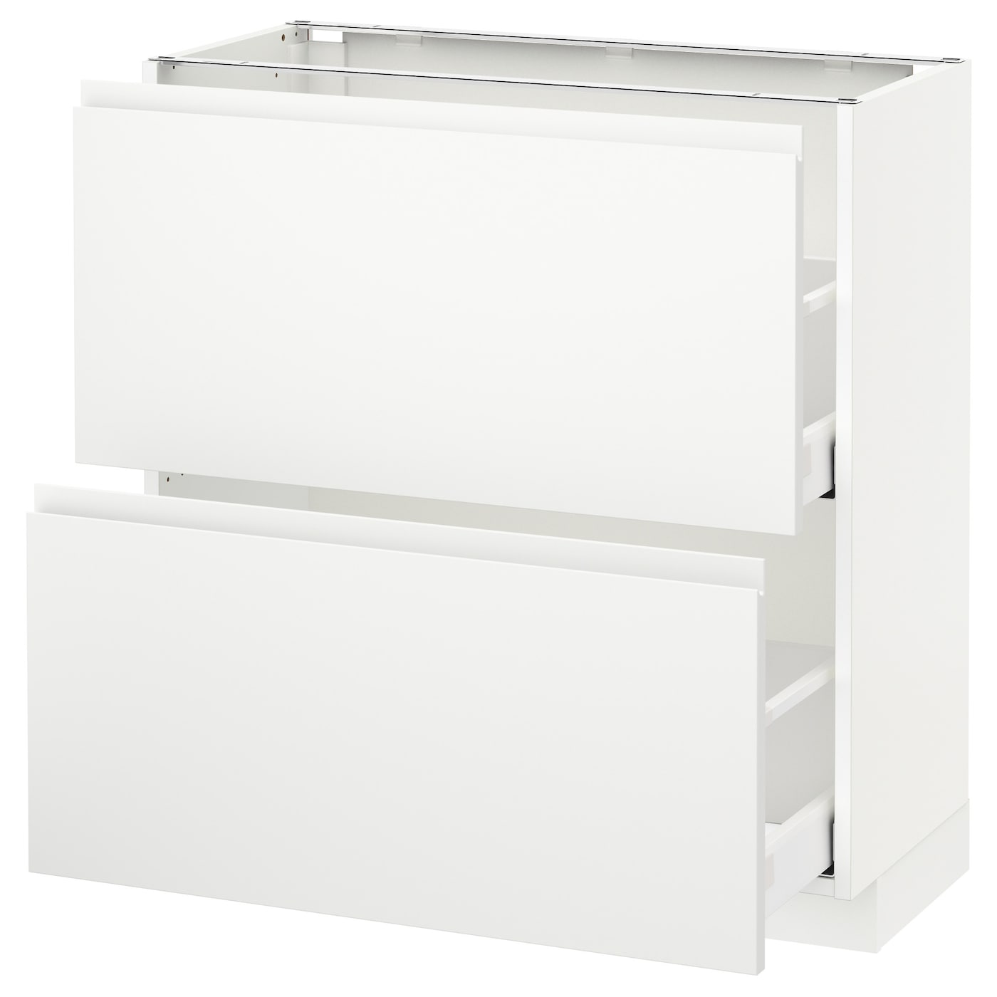 Напольный шкаф - IKEA METOD MAXIMERA, 88x39x80см, белый, МЕТОД МАКСИМЕРА ИКЕА