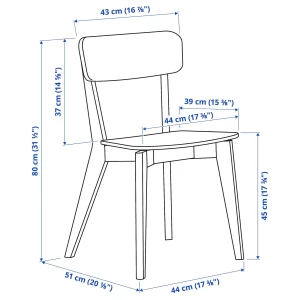 LISABO / LISABO Стол и 2 стула ИКЕА