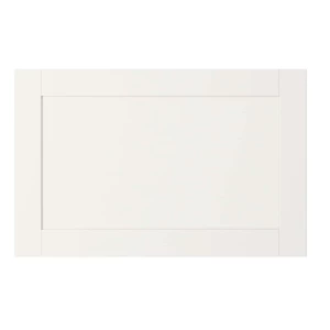 Стеклянная дверца - HANVIKEN IKEA/ ХАНВИКЕН ИКЕА, 60x38 см, белый