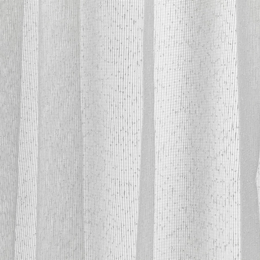 Тюль, 2 шт. - IKEA DVÄRGRÖRFLY/DVARGRORFLY, 300х145 см, белый, ДВОРГРОРФЛАЙ ИКЕА (изображение №2)