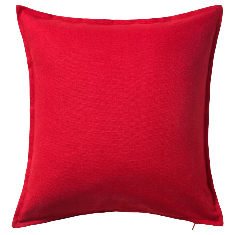 Чехол на подушку - GURLI IKEA/ ГУРЛИ ИКЕА, 50х50 см,  красный (изображение №1)
