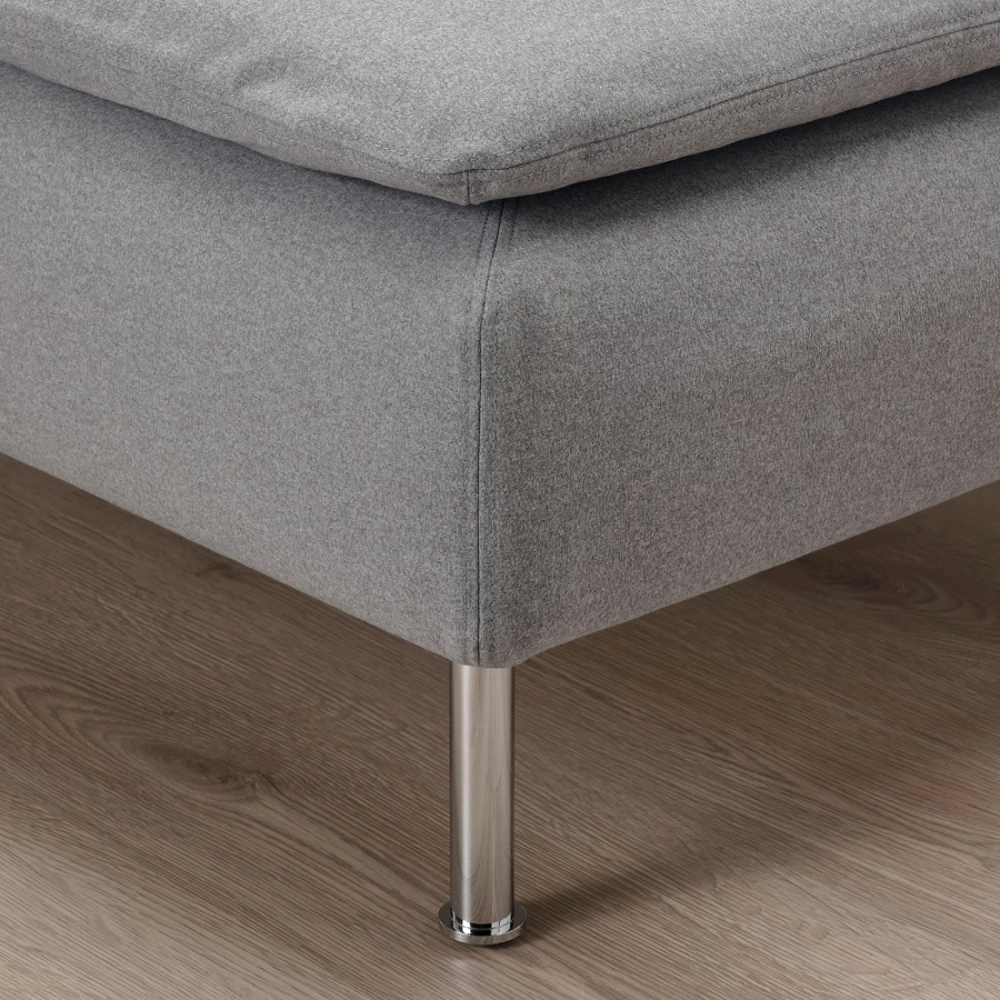 Кресло-кровать - IKEA SÖDERHAMN/SODERHAMN/СЕДЕРХАМН ИКЕА, 83х93х151 см, серый (изображение №5)