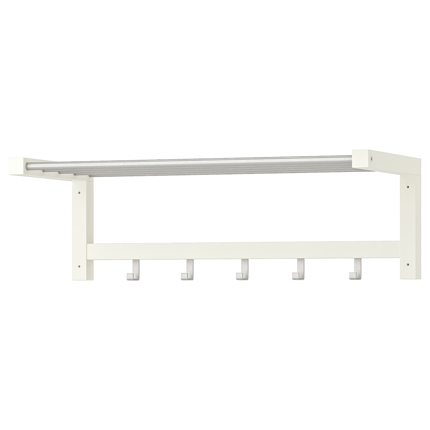 Вешалка настенная - IKEA TJUSIG/ЧУСИГ ИКЕА, 79x32 см, белый