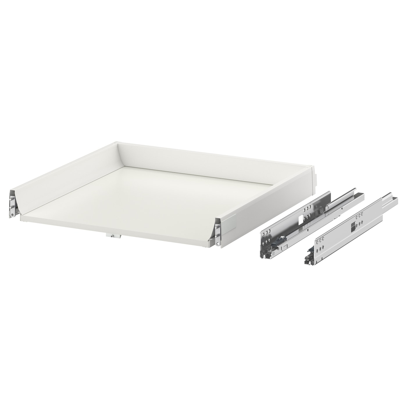 Ящик низкий - MAXIMERA IKEA/ МАКСИМЕРА ИКЕА, 56,4х7,8 см, белый