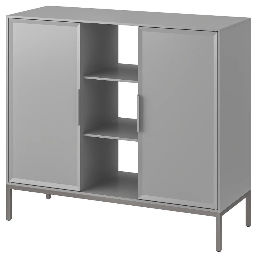 Шкаф - TULLSTORP IKEA/ ТАЛЛСТОРП ИКЕА, 99х89 см, серый (изображение №1)