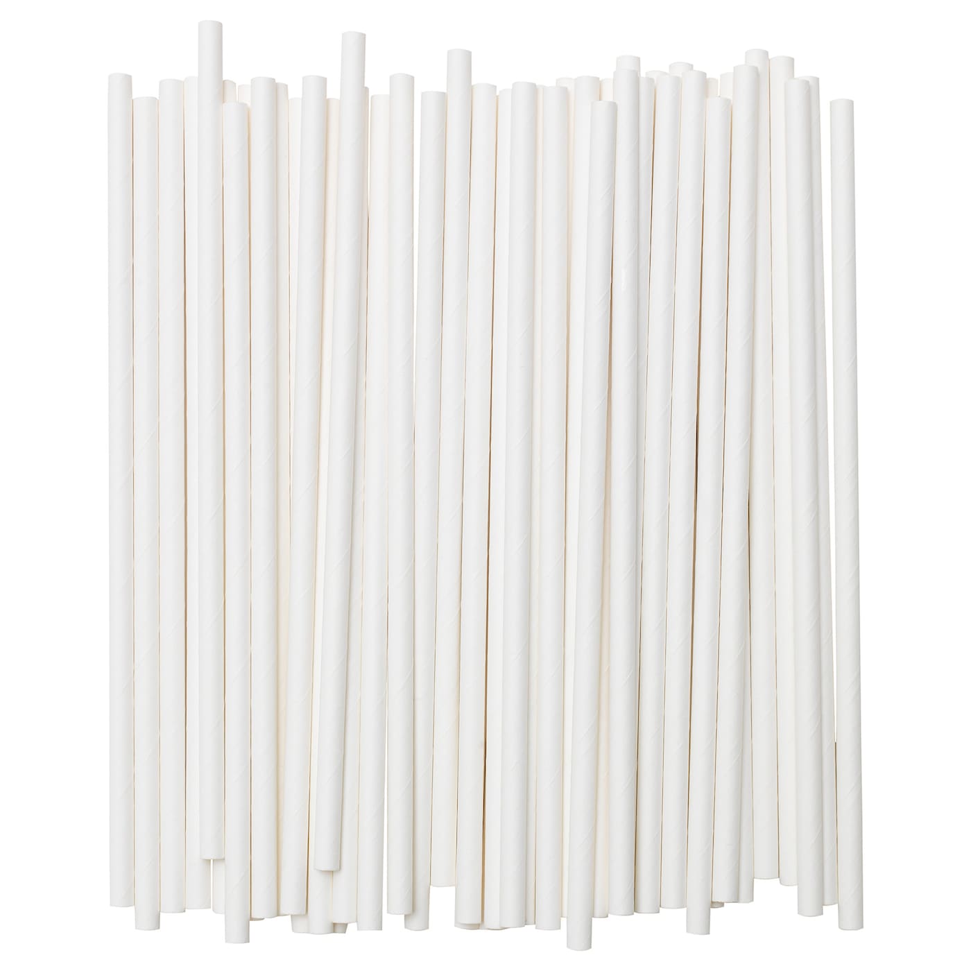Бумажные соломинки - IKEA FÖRNYANDE/FORNYANDE, белые, ФОРНЬЯНДЕ ИКЕА