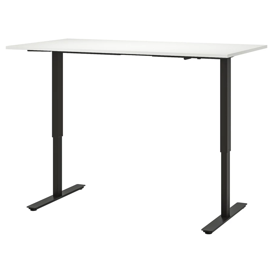 Письменный стол  - IKEA TROTTEN  /ТРОТТЕН ИКЕА, 160х80  см, белый (изображение №1)