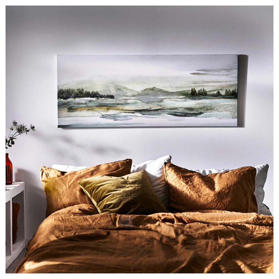Картина в раме - IKEA BJÖRKSTA/BJORKSTA, 140х56 см, БЬЁРКСТА ИКЕА (изображение №3)