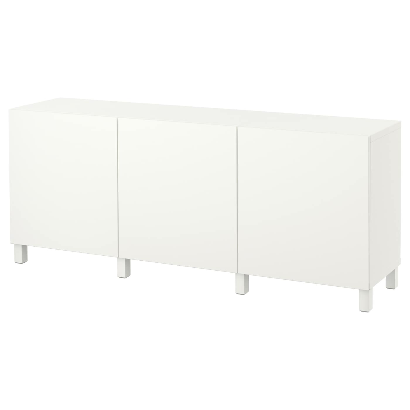 Комбинация для хранения - IKEA BESTÅ/BESTA/БЕСТА/БЕСТО ИКЕА, 180x40x74 см, белый,
