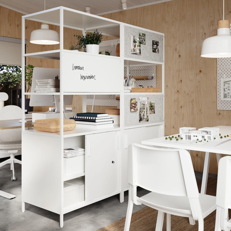 Шкаф - TROTTEN IKEA/ ТРОТТЕН ИКЕА,  180х80 см, белый (изображение №6)