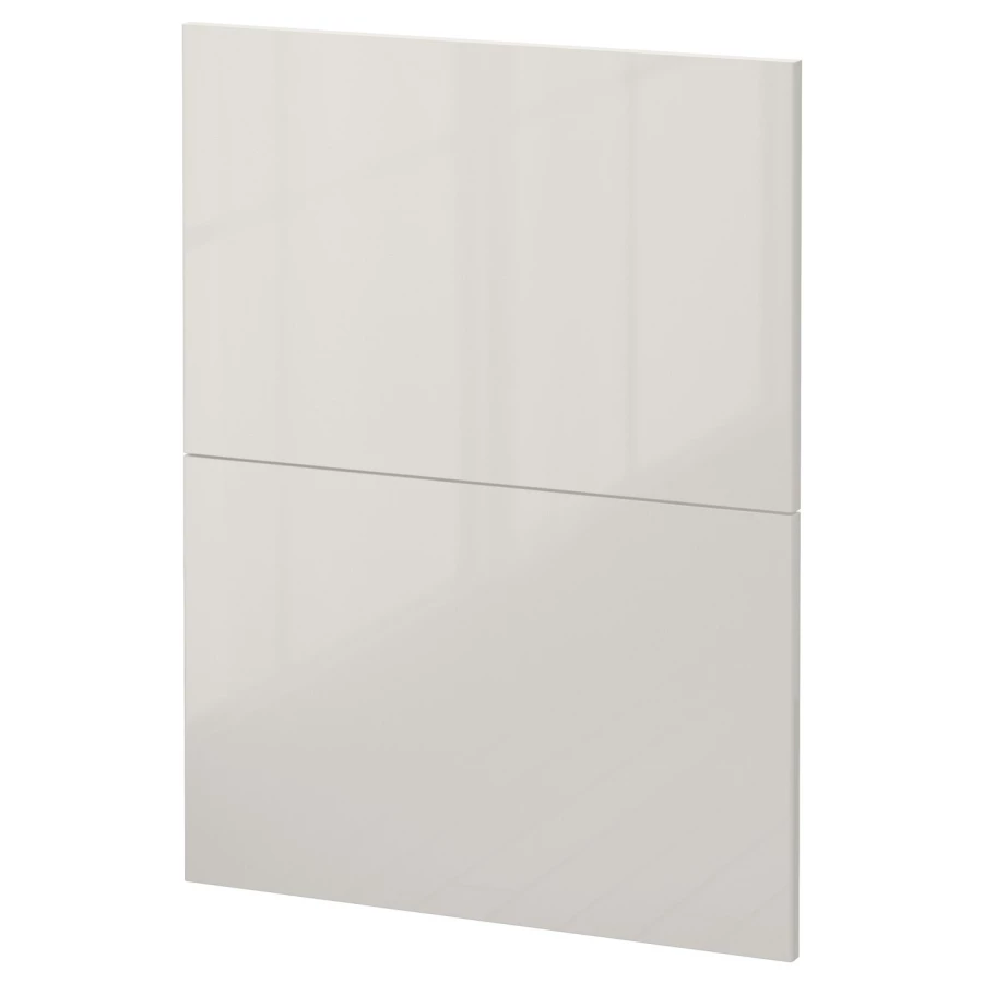 Накладная панель для посудомоечной машины - IKEA METOD, 80х60 см, светло-серый, МЕТОД ИКЕА (изображение №1)