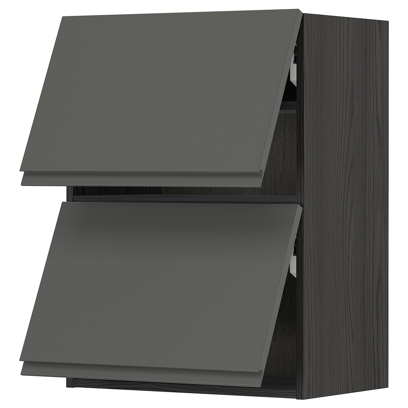 Навесной шкаф - METOD IKEA/ МЕТОД ИКЕА, 80х60 см, черный