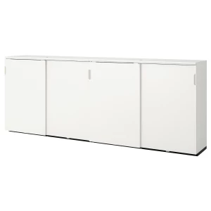 Комбинация с раздвижными дверями - IKEA GALANT/ГАЛАНТ ИКЕА, 120х45х320 см, белый