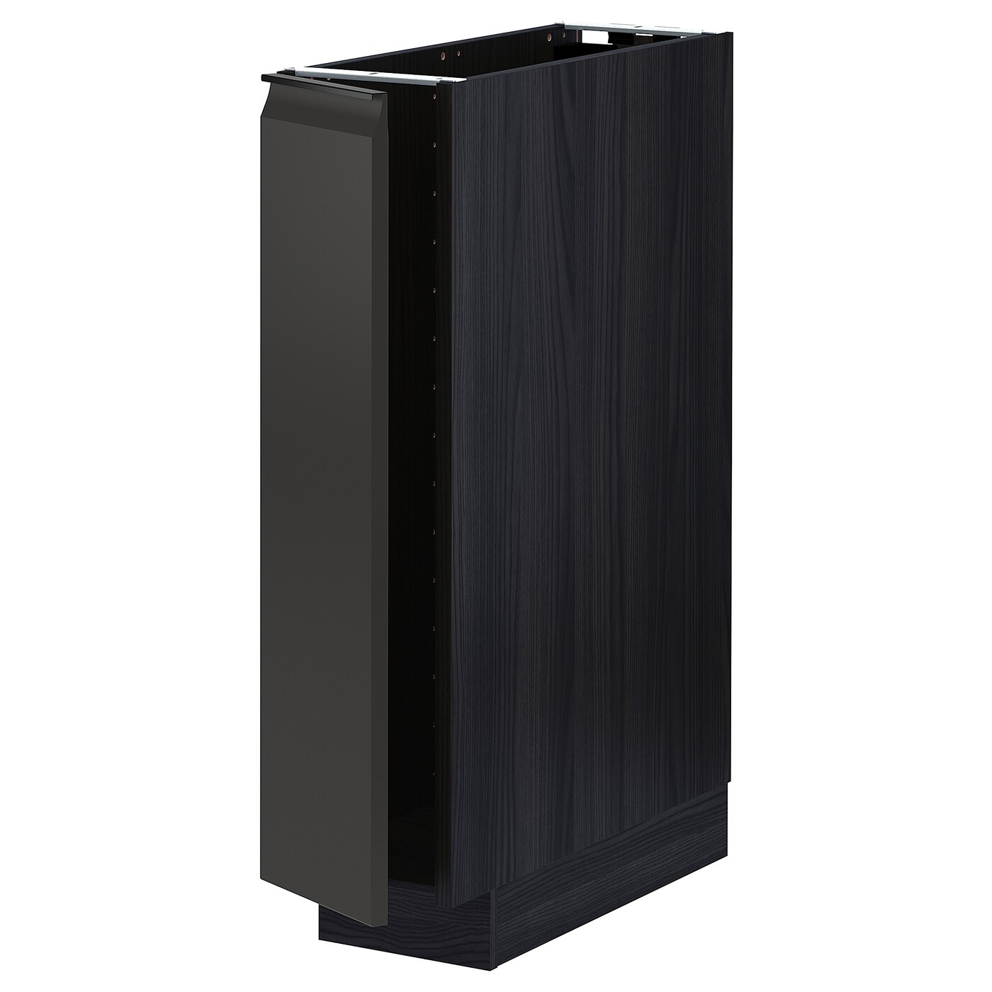 Напольный шкаф - IKEA METOD, 88x62x20см, черный, МЕТОД ИКЕА