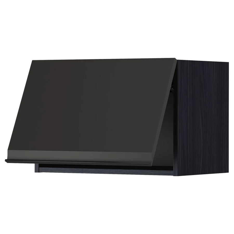 METOD Навесной шкаф - METOD IKEA/ МЕТОД ИКЕА, 60х40 см, черный (изображение №1)