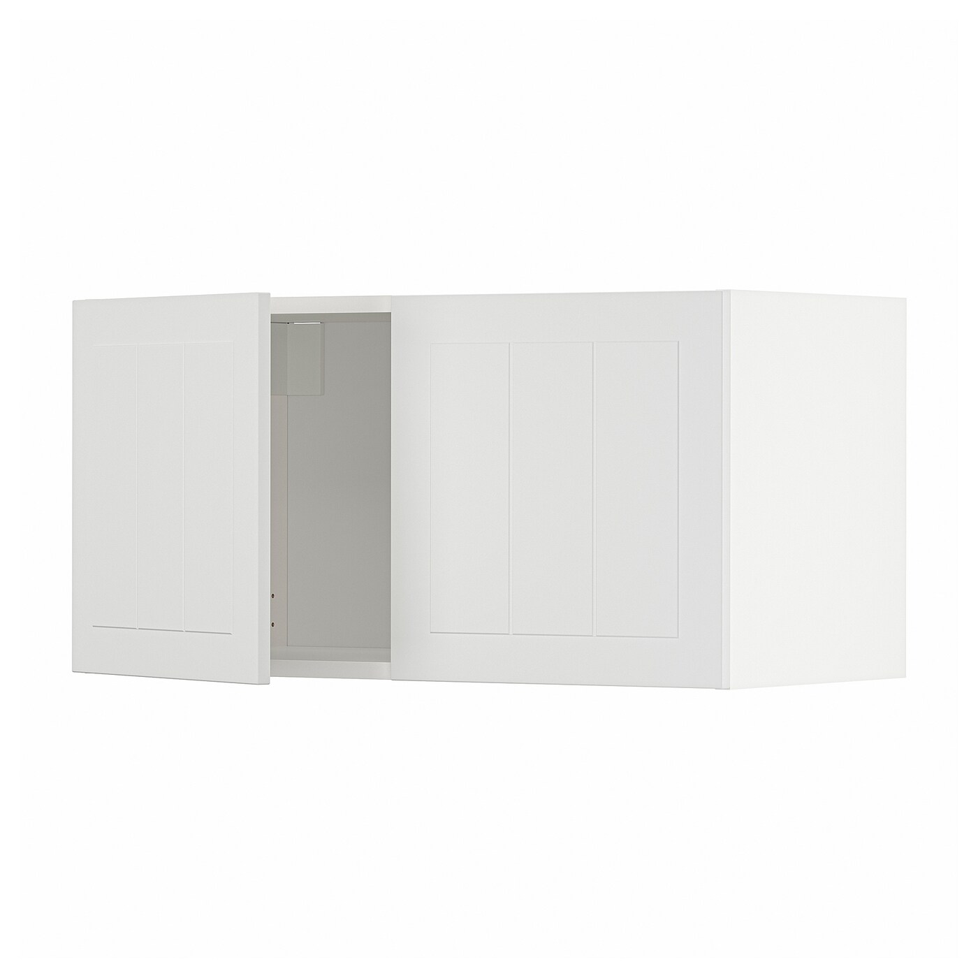 Навесной шкаф - METOD IKEA/ МЕТОД ИКЕА, 40х80 см, белый/светло-серый
