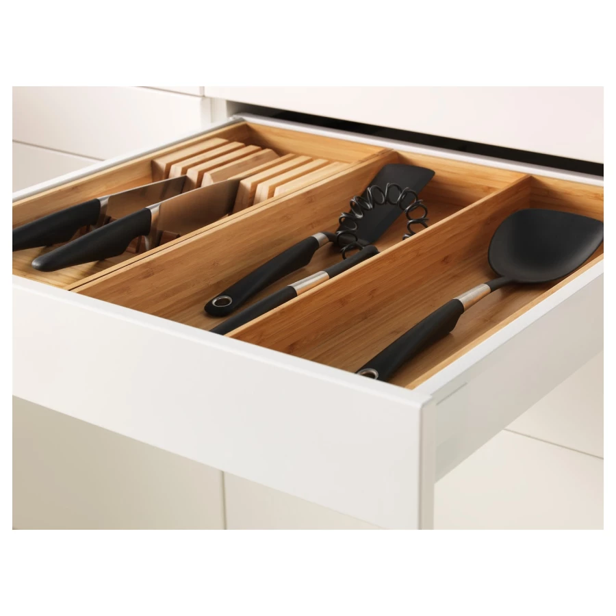 Напольный кухонный шкаф  - IKEA METOD MAXIMERA, 88x62x60см, белый/светло-серый, МЕТОД МАКСИМЕРА ИКЕА (изображение №4)
