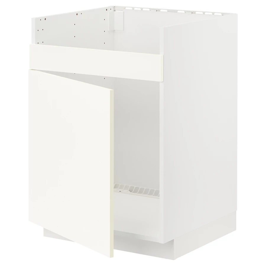 Шкаф под раковину - METOD / HAVSEN  IKEA/ МЕТОД/ХАВСЕН/ИКЕА, 88х60 см, белый (изображение №1)