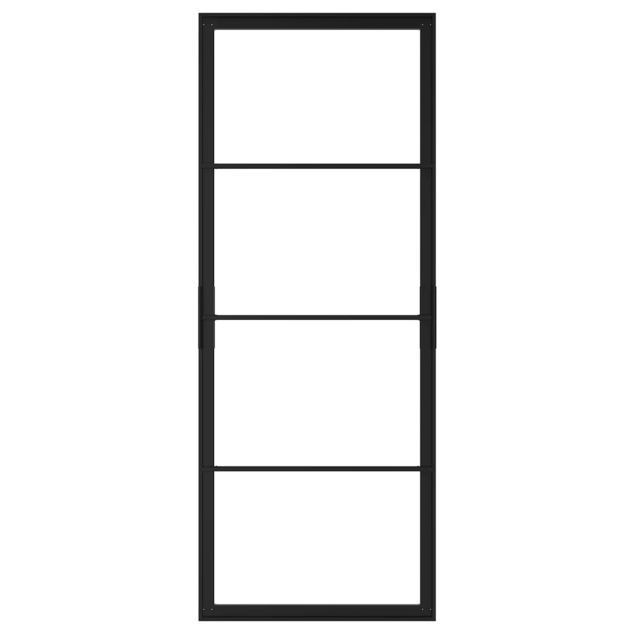 Коробка раздвижной двери - SKYTTA IKEA/ СКЮТТА ИКЕА, 196х77 см,  черный (изображение №1)
