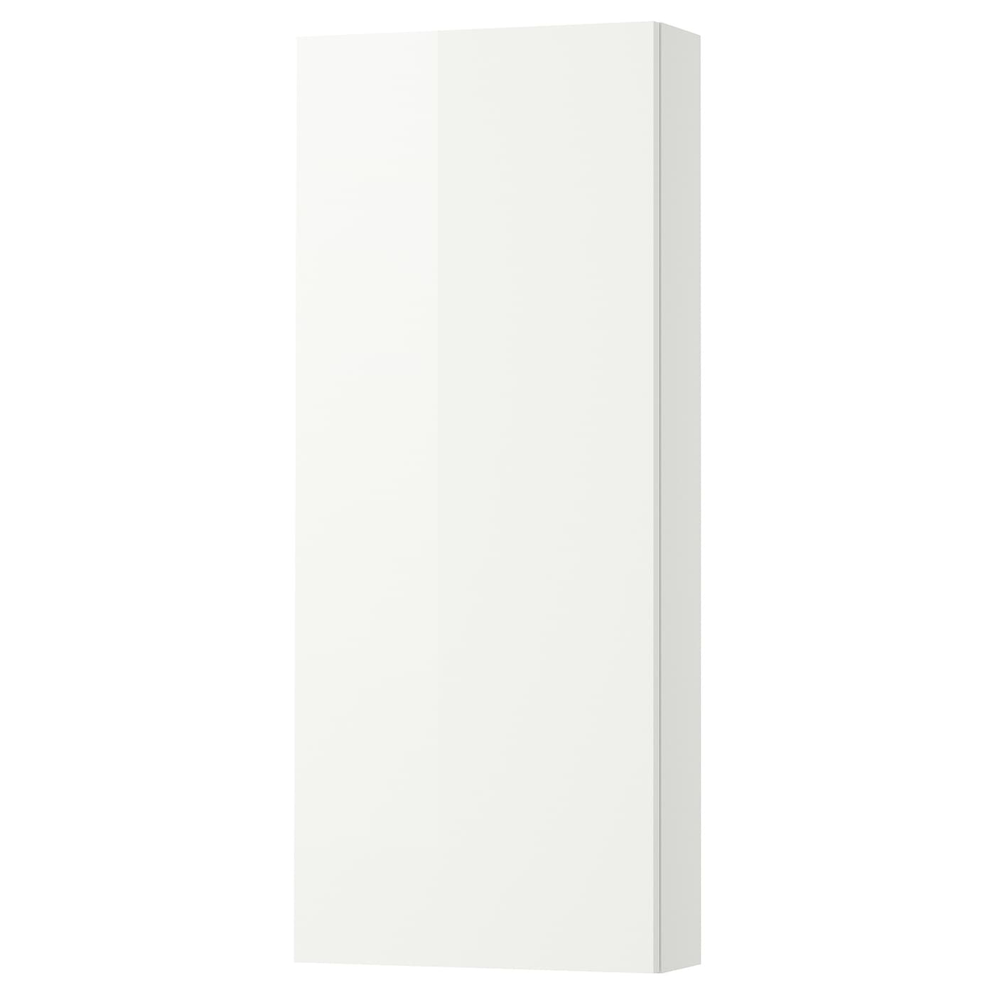Навесной шкаф с 1 дверцей - IKEA GODMORGON/ГОДМОРГОН ИКЕА, 40x14x96 см, белый