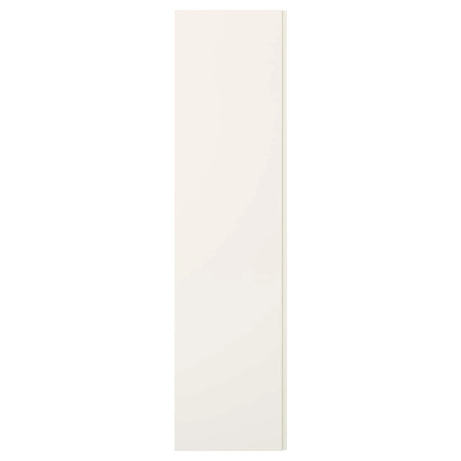 Дверь с петлями - VIKANES IKEA/ ВИКАНЕС ИКЕА, 195х50 см, молочный (изображение №1)