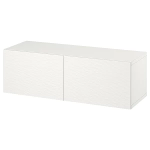 Комбинация навесного шкафа - IKEA BESTÅ/BESTA/БЕСТО ИКЕА, 38х42х120 см, белый