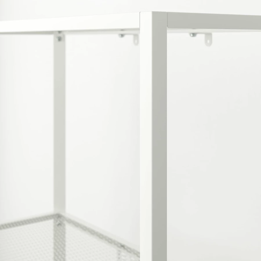 Стеллаж - IKEA BAGGEBO, 60х25х116 см, белый, ИКЕА БАГГЕБО (изображение №3)