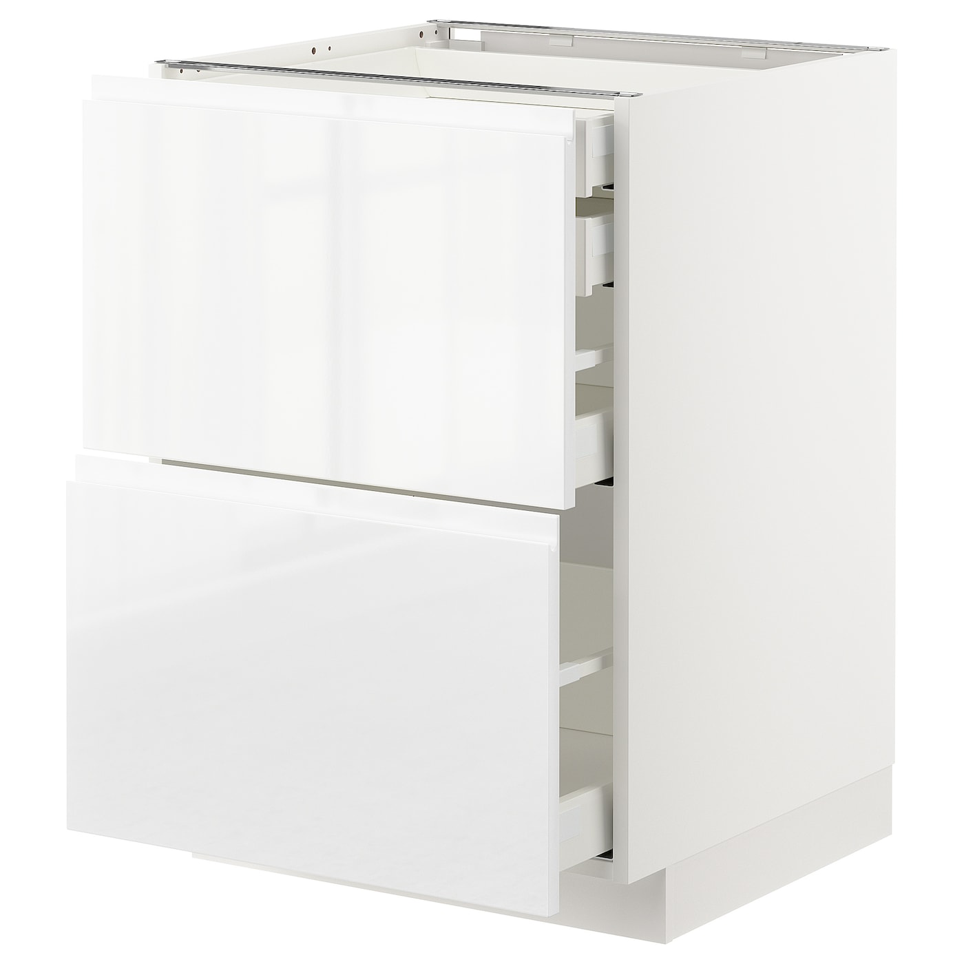 Напольный шкаф  - IKEA METOD MAXIMERA, 88x62,1x60см, белый, МЕТОД МАКСИМЕРА ИКЕА