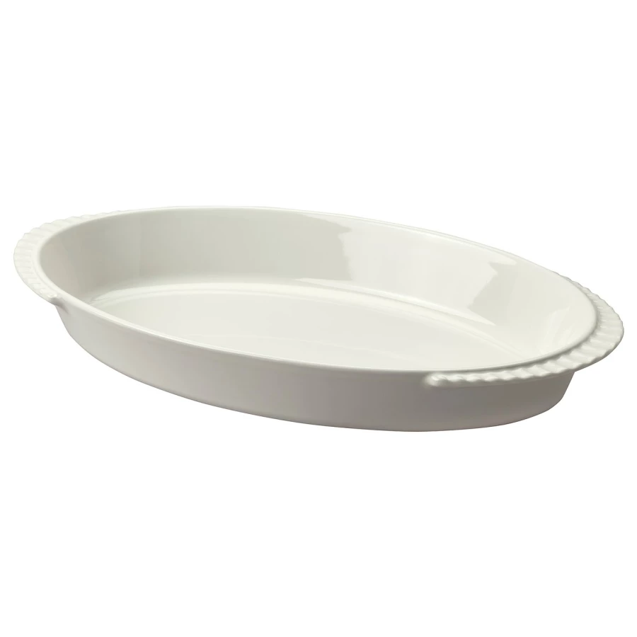 Жаростойкая форма для выпечки IKEA HÖSTAGILLE/ХЁСТАГИЛЛЕ ИКЕА, 54х30 см, бежевая (изображение №1)