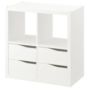 Книжный шкаф - IKEA KALLAX/КАЛЛАКС ИКЕА, 77х39х77 см, белый