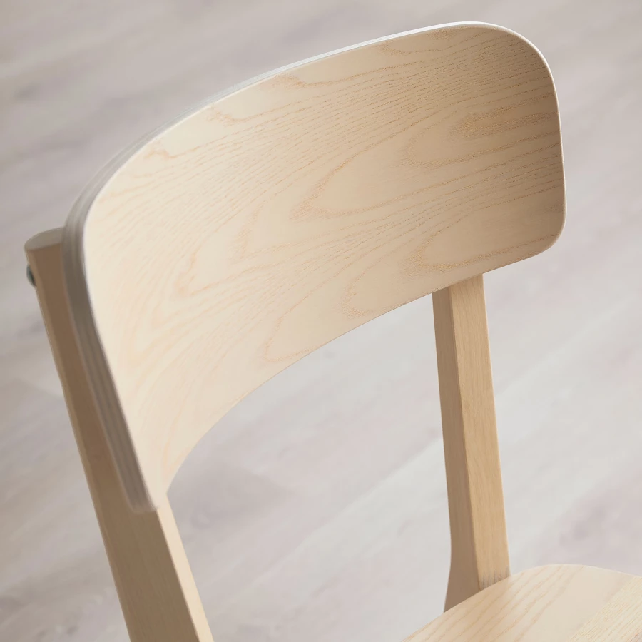 Стол и 2 стула -LISABO / LISABO IKEA/ ЛИСАБО ИКЕА, 88х74х46 см, дерево (изображение №6)