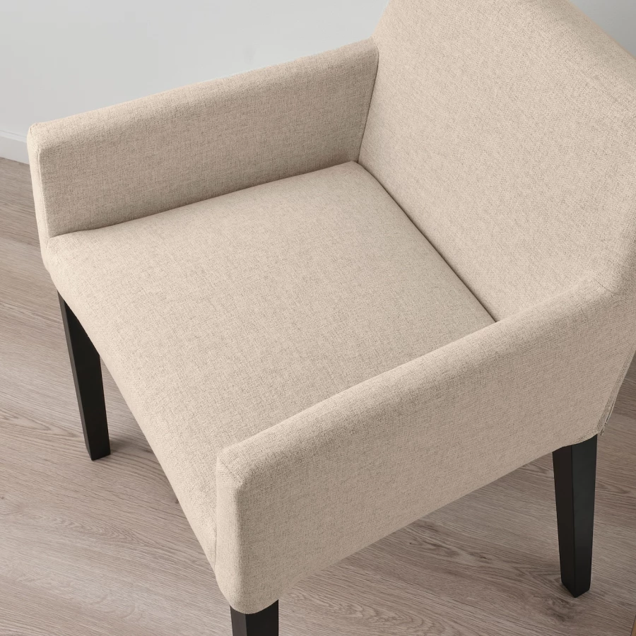 Стол и 6 стульев - STRANDTORP / MÅRENÄS IKEA/СТРАНДТОРП/МАРЕНЭС ИКЕА, 205х95х75 см, коричневый/белый (изображение №6)
