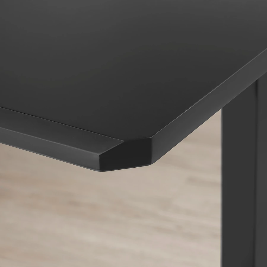 Регулируемый по высоте игровой стол - IKEA UPPSPEL, черный, 180х80х123 см, УППСПЕЛ ИКЕА (изображение №10)