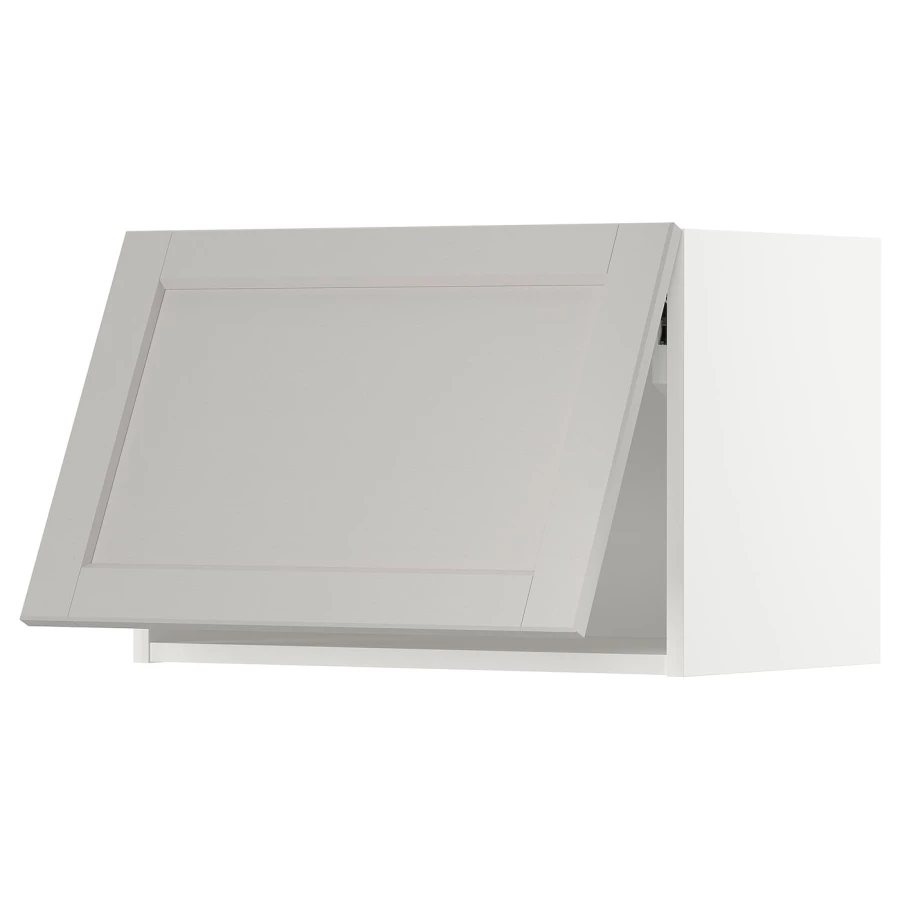 Навесной шкаф - METOD IKEA/ МЕТОД ИКЕА, 40х60 см, белый/светло-серый (изображение №1)