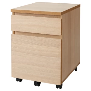 MALM Комод на колесиках ИКЕА
