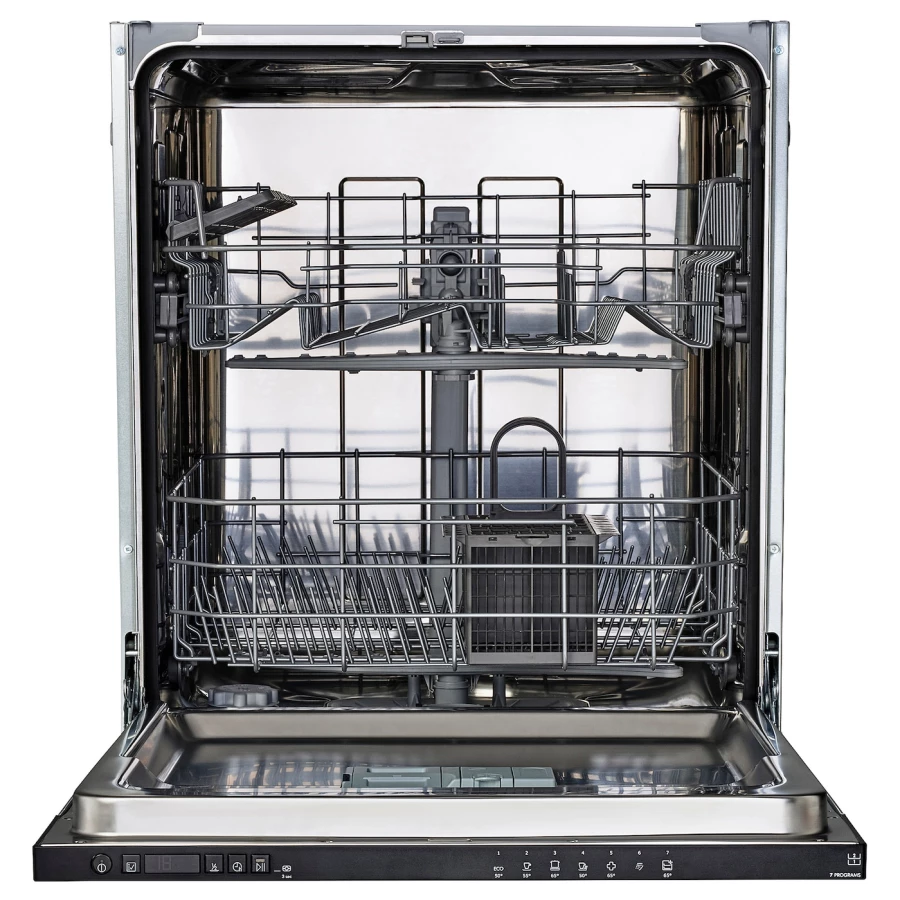 Встраиваемая посудомоечная машина - RÅGLANDA / RАGLANDA IKEA/ РОГЛАНДА ИКЕА,  82х60 см, белый (изображение №2)