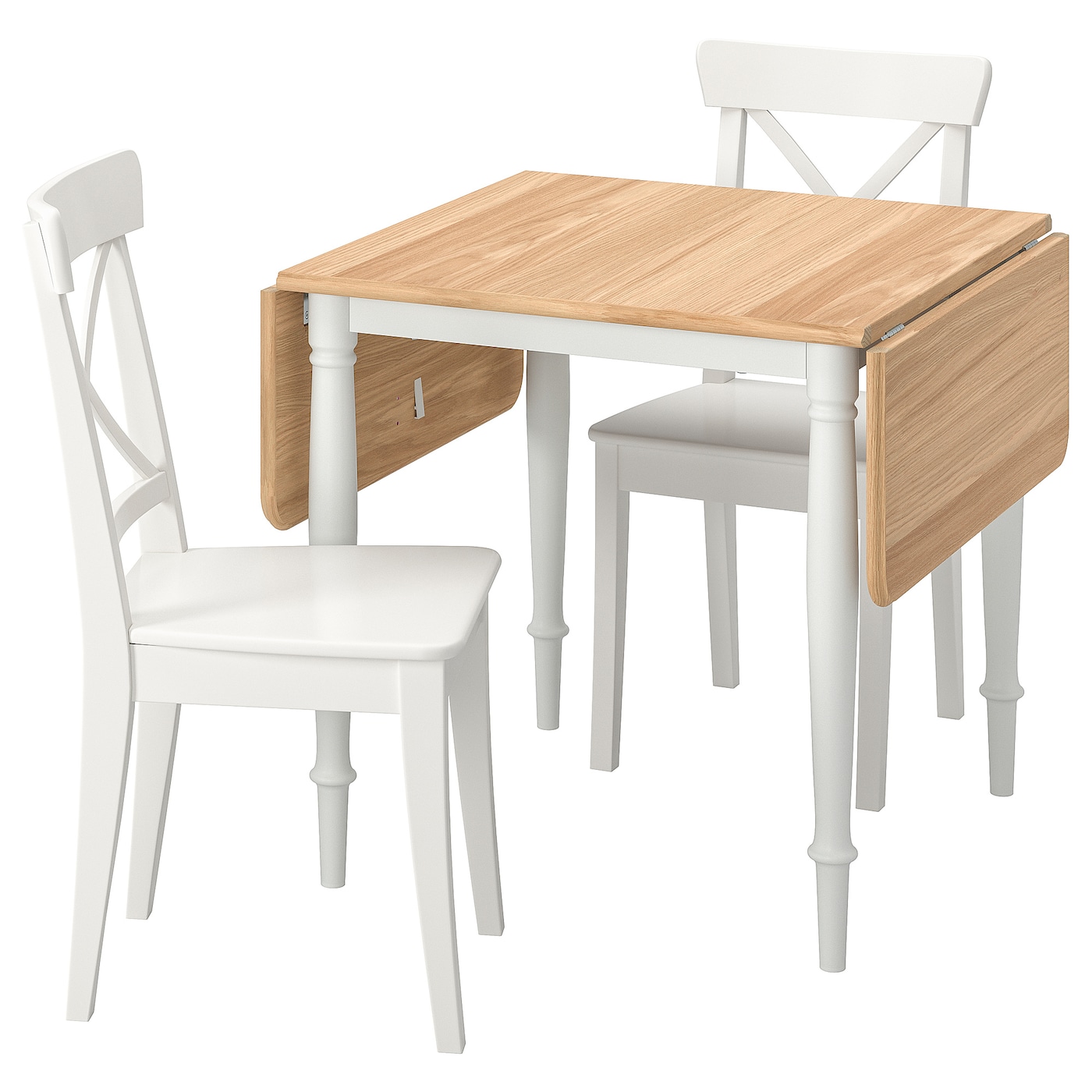 Набор кухонных столов - DANDERYD/INGOLF IKEA/ ДАНДЕРИТ/ИНГОЛЬФ ИКЕА, 134х80х74 см, белый