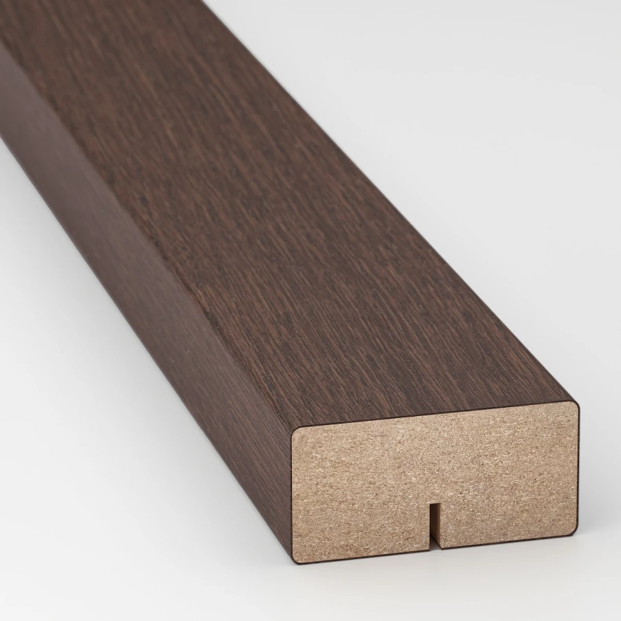 Декоративная полоса закругленная - SINARP IKEA/ СИНАРП ИКЕА, 221х6 см, коричневый (изображение №5)