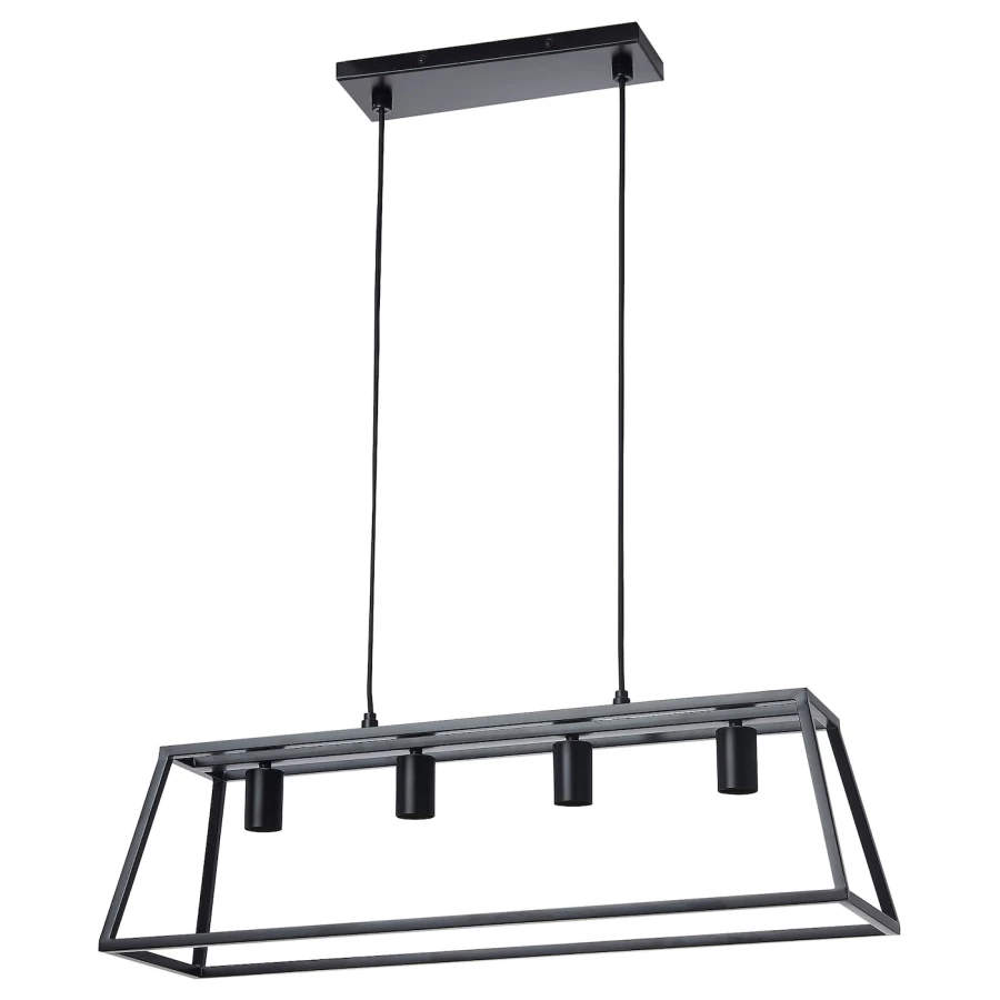 Подвесной светильник - FELSISK IKEA/ФЕЛСИСК ИКЕА, 174/32 см, черный (изображение №1)